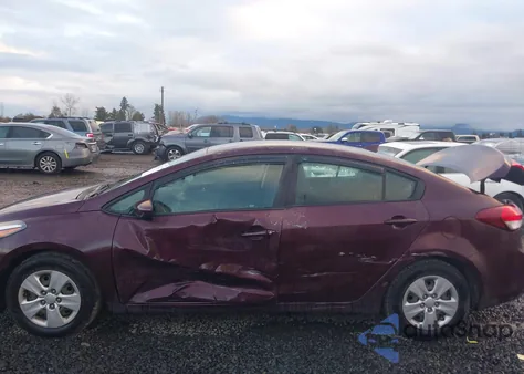 2017 Kia Forte Lx from USA, damaged, VIN 3KPFK4A73HE015862